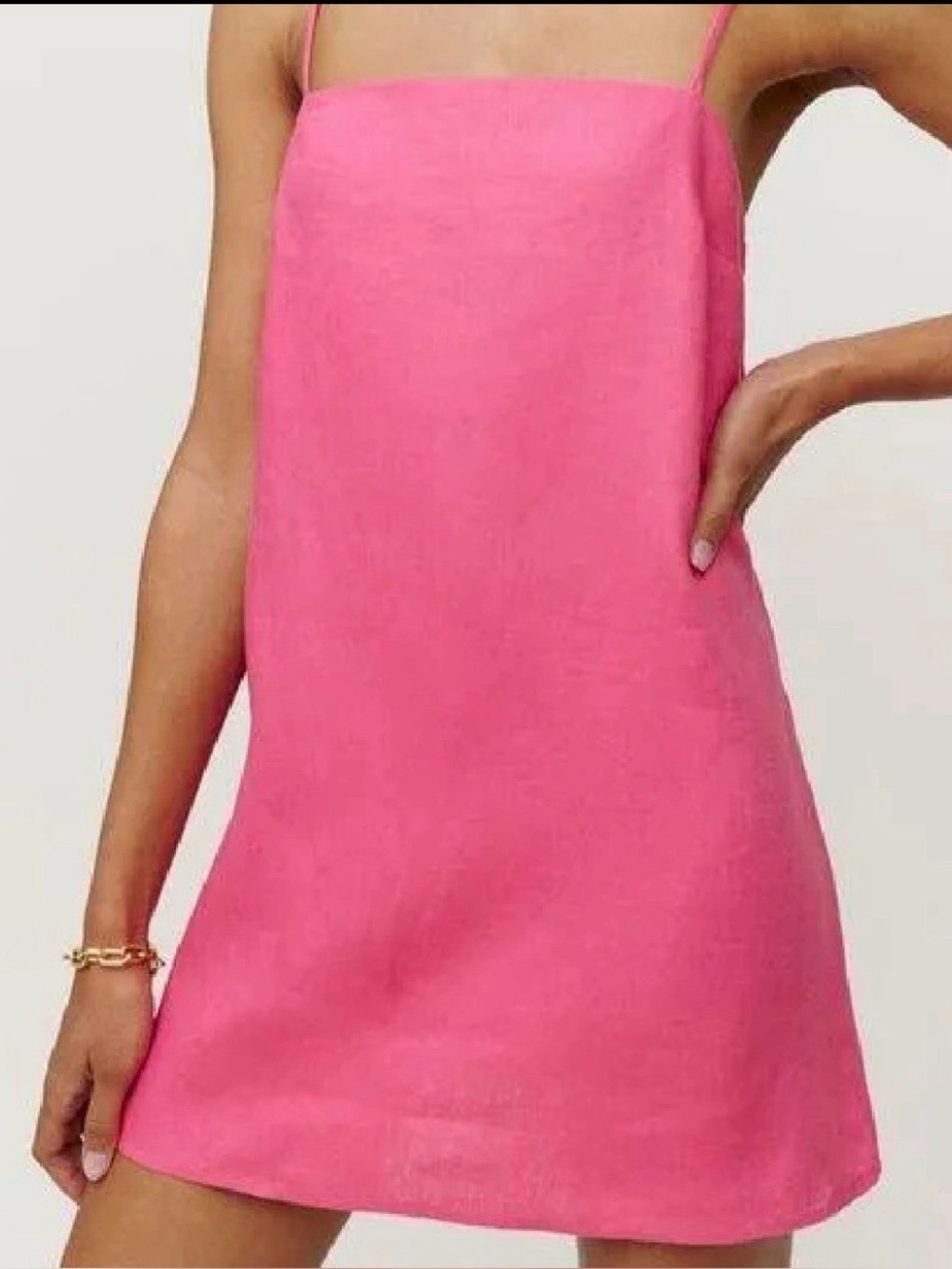 Reformation Linen Mini Dress